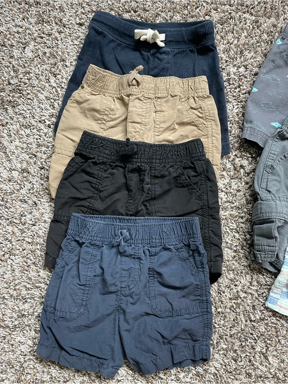 Bundle of 7 Toddler Boy Shorts (18 months)